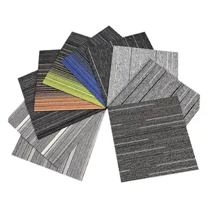 Hot Sell Durable Commercial PP Carpet Tiles 50x50 Commercial Office Hotel Carpet Tile