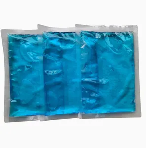 PE nylon plastic cold cooler ice pack freezer with various PCM phase change materials