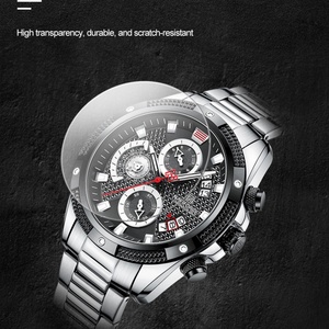 นาฬิกาควอตซ์ Naviforce 8021 รุ่นสั่งทำพิเศษ กันน้ำ สายสแตนเลส พร้อมปฏิทินและวันที่ สำหรับผู้ชาย - Product Image 5
