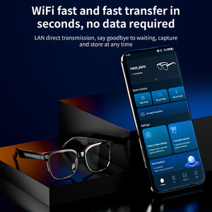 Smart Glasses M02S <b>Bluetooth</b> Calling With <b>Microphone</b> And App Interaction For Business Use - Product Image 4