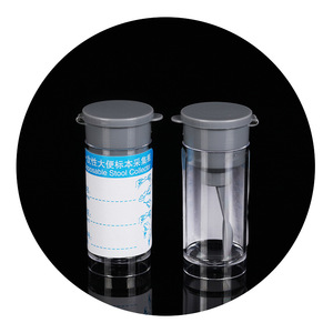 Botella de Recolección de Heces Desechable Bang Sheng de 10 ml, Material PS Transparente para Uso en Laboratorio - Product Image 1