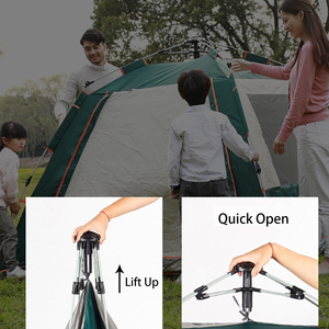 Attrezzatura da campeggio pieghevole portatile per esterni due in uno con protezione solare spessa per campeggio all'aperto in natura - Product Image 6