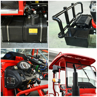Tractor Moderno de 80HP con Tracción en las Cuatro Ruedas, Cabina con Aire Acondicionado, Sistema Hidráulico Robusto, Alta Capacidad de Elevación y Excelente Rendimiento en Trabajos Agrícolas