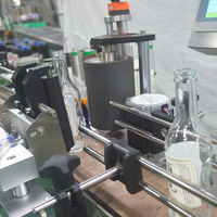 Vin liqueur esprit vodka brandy gin whisky remplissage automatique scellage étiqueteuse ligne de production
