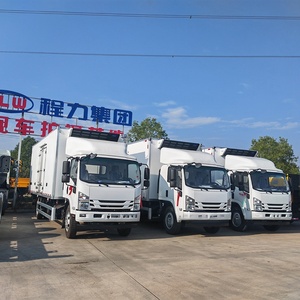 รถบรรทุกห้องเย็นอีซูซุเอลฟ์ 5 ตัน 4x2 สำหรับขนส่งเนื้อสัตว์และปลา - Product Image 1