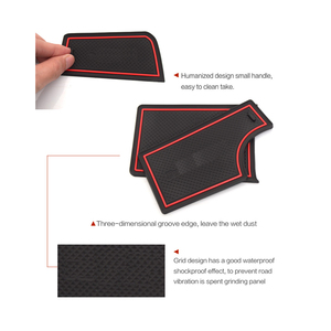 Alfombrilla antideslizante para Copa y ranura de puerta, accesorios para puerta <span class=keywords><strong>Interior</strong></span>, almohadilla antideslizante para taza - Product Image 5