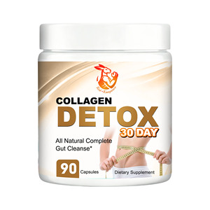Cápsulas de Colágeno Detox OEM ODM con Matriz Multicolágena para la Limpieza Intestinal, Digestión, Hígado y Apoyo Inmunológico - Product Image 1