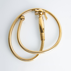 <strong>Hot</strong> <strong>Selling</strong> High Quality Brass Hand Shower Toilet Sprayer Set Modern Design Easy to Use for Hotels Wholesale <strong>Shattaf</strong> Feature - Product Image 4