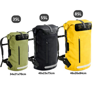 Sac à dos de randonnée durable et imperméable 35L 55L 85L, pliable, grande capacité, sac de kayak pour les trajets quotidiens, la natation, la gym, le rafting, le surf - Product Image 6