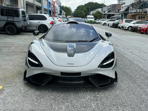 Высокопроизводительный комплект из углеродного волокна, полный комплект кузова 765LT с выхлопом для переднего бампера Mclaren 720S GT Wing - Product Image 6