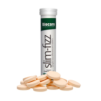 Poudre de glucomannane de konjac Slim Fizz et comprimés effervescents de glucomannane, compléments alimentaires
