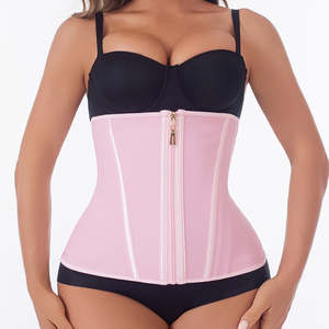 <span class=keywords><strong>Ceinture</strong></span> gainante colombienne en latex pour femme, effet ventre plat, <span class=keywords><strong>amincissante</strong></span>, avec fermeture éclair, respirante, pour le remodelage corporel - Product Image 5