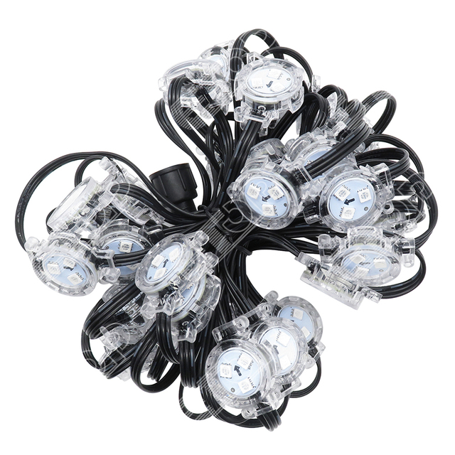 Wholesale Price Led Pixel DC12v 3cm Rgb Led Outdoor Point Pixel Light Facade Led Dot Light