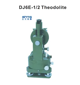 Máquina eletrônica de teste de equipamento civil, instrumentos de teodolite eletrônico DJ6E-1/2