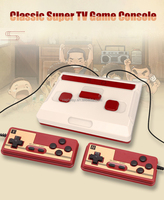 Tragbare rote und weiße klassische Super-Video-TV-Spiele konsole Mini-Spiel box Eingebaute Spiele