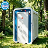 Toilettes portables d'extérieur avec lavabo et réservoir d'eau pour la toilette des mains