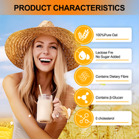 AMULYN Supply GMFO8 Mélange de haute qualité d'avoine traitée aux enzymes Milkshake Grains Farine d'avoine