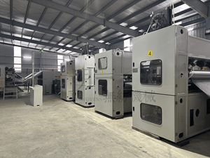 Nhà máy chất lượng cao hiệu quả bán tự động đôi đầu công suất cao kim đấm dây chuyền sản xuất vải địa kỹ thuật không dệt - Product Image 6