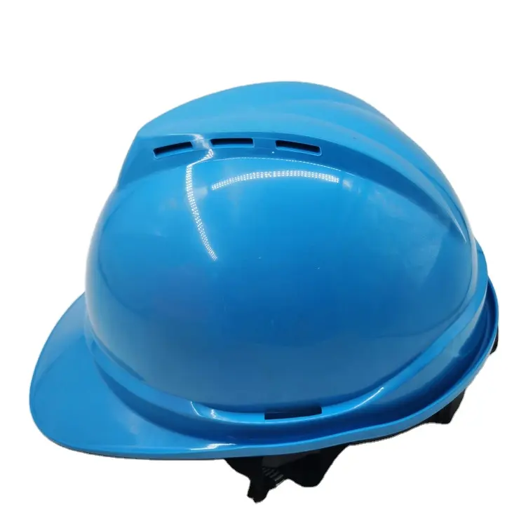 Горные вентиляционные отверстия материалы HDPE храповое колесо защита труда твердые шляпы ремешок для подбородка защитный шлем