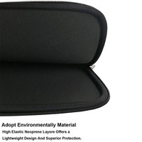 Housse pour ordinateur portable en néoprène résistant de 15,6 pouces, étui pour ordinateur portable, pochette pour tablette, sacoche de transport