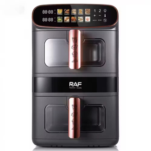 Air Fryer 2800W Dual 12L Capacity Powerful 360 Degree Hot Air Circulation for Low Oil Cooking Efficient Multi Purpose Use - Product Image 1