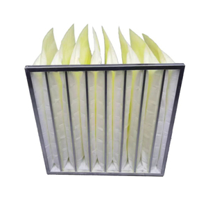 Filtres à sacs en fibre de verre Merv 15 à 8 poches 20x24x21 pour stand de tir intérieur - Product Image 4