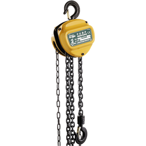 Palans à chaîne manuels de <span class=keywords><strong>type</strong></span> HSC, 1 tonne, 3m-6m, chaîne en acier G80, vente chaude - Product Image 2