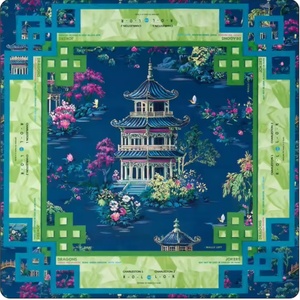 J Mahjong Luxury Table Mat Non-slip Silent <b>Edge</b>-locking <b>Rubber</b> Pad Washable Wrinkle-resistant American-style 4-Player - Product Image 1