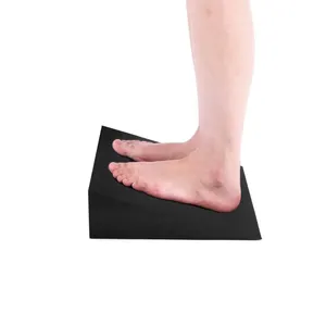 Peso ligero estiramiento Slant Board ejercicio EVA Yoga espuma inclinación cuña
