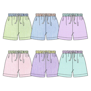 Monogramma personalizzato <span class=keywords><strong>bambina</strong></span> Seersucker Bathing Sui tBaby Kids Girls <span class=keywords><strong>costume</strong></span> <span class=keywords><strong>da</strong></span> <span class=keywords><strong>bagno</strong></span> in cotone <span class=keywords><strong>costume</strong></span> intero con volant - Product Image 2