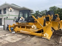 Bulldozer SHANTUI SD16 d'occasion, moteur Weichai 162 kW, pompe moteur, ripper à trois dents, capacité de défrichage de 4,5 m, 17 000 kg, en bon état de fonctionnement