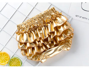 4 piezas <span class=keywords><strong>Mickey</strong></span> Summer Ropa De <span class=keywords><strong>Bebe</strong></span> Short Gold New Born Baby Girl's + Pijama Romper Jumpsuit Onesie Newborn Baby Romper Ropa - Product Image 5