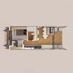 Bateau <span class=keywords><strong>de</strong></span> pêche <span class=keywords><strong>de</strong></span> luxe en aluminium, neuf, haute vitesse, à vendre, avec cabine profonde, type yacht croiseur - Product Image 3