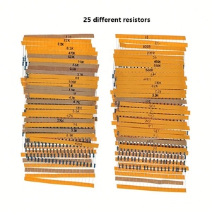 Kit de Componentes Electrónicos Mega de 2110 Piezas, Incluye Surtido + Condensadores + Resistencias + LED + Transistores + Conectores DC + PCB + Amplificador Operacional - Product Image 4
