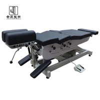 Offre Spéciale Table de Chiropratique Moderne en Métal à 4 Points d'Accroche avec Hauteur de Lit Réglable pour Écoles et Salles de Sport