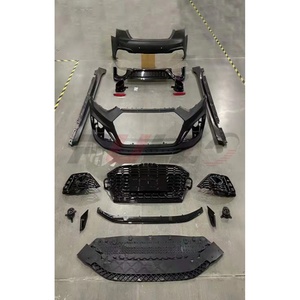 Kit Carrozzeria per <span class=keywords><strong>AUDI</strong></span> A5 2021 Aggiornamento a RS5 Include Paraurti Griglia ABS Minigonne Laterali Diffusore Posteriore Terminali di Scarico - Product Image 1