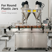 Machine de remplissage automatique à double tête pour poudre, ensacheuse de sachets pour lait, café, épices