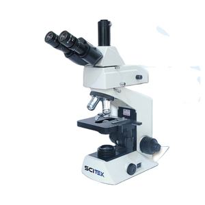 Microscopio de Fluorescencia Trinocular SCITEK con Plataforma Mecánica de Doble Capa para Uso en Laboratorio, Servicios OEM/ODM - Product Image 1