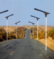 Farola Solar LED de 130W IP67 Impermeable para Exteriores con Sensor de Movimiento