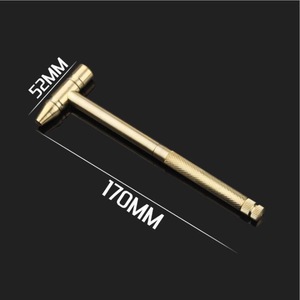 Mini Brass Hammer 6 In 1 Multi Functional <b>Tool</b> For Jewelry <b>Engraving</b> DIY - Product Image 3