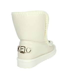 Bottines basses pour femme Kejo, couleur crème, KJ04325SD, hauteur du talon - Product Image 3