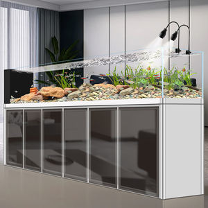 Groothandel Nieuwe Aanwinst Afgeronde Randen Stream <span class=keywords><strong>Aquarium</strong></span> Ultrahelder Glas, Bodemfiltratie, Milieuvriendelijk, Rechtstreeks Van De Fabriek - Product Image 2
