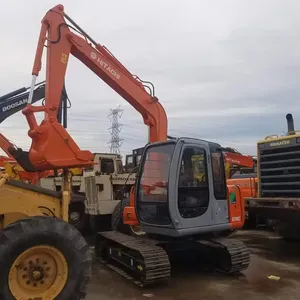 Excavadora de cadenas Hitachi Ex60-5 de 6 toneladas de segunda mano, modelo Ex60-5 usado para empresas de construcción en Shanghái - Product Image 2