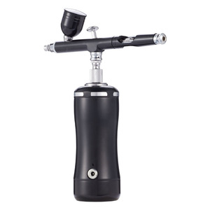 Portable Airbrush <b>Paint</b> Pump With Adjustable Speed <b>Settings</b> For Artwork And Model Painting Gravity Feed Battery Powered - Product Image 5