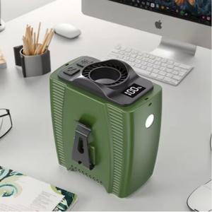 Nouveaux ventilateurs portables rechargeables 2025 à 5 vitesses pour bureau, ventilateur de taille 10000 mAh avec lumière LED - Product Image 6