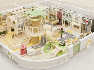 Aire de jeux intérieure commerciale personnalisée pour enfants, labyrinthe d'aventure, équipement de jeu souple pour centre commercial, centre communautaire, certifié ASTM - Product Image 2