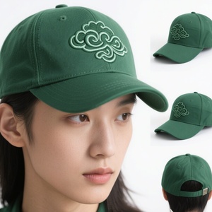 Gorra Deportiva Unisex de Algodón Premium Verde para Hombre y Mujer, Ajustable, Ligera, Estilo Polo, con Visera Curva - Product Image 5