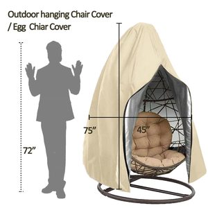 Soporte de huevo para muebles de Patio al aire libre, columpio, <span class=keywords><strong>silla</strong></span> impermeable, cubierta de <span class=keywords><strong>silla</strong></span> colgante de huevo personalizada - Product Image 4