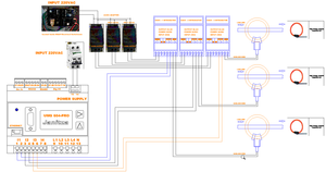600A/5A đầu ra DA05 rogowski Tích hợp hiện tại đầu dò linh hoạt rogowiski cuộn cảm biến hiện tại - Product Image 5