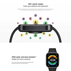 Reloj Inteligente REDMI Watch 6 Active de 41 mm con Pantalla AMOLED, Monitor de Frecuencia Cardíaca, Monitor de Sueño, GPS, NFC, Correa de Silicona Unisex - Product Image 2